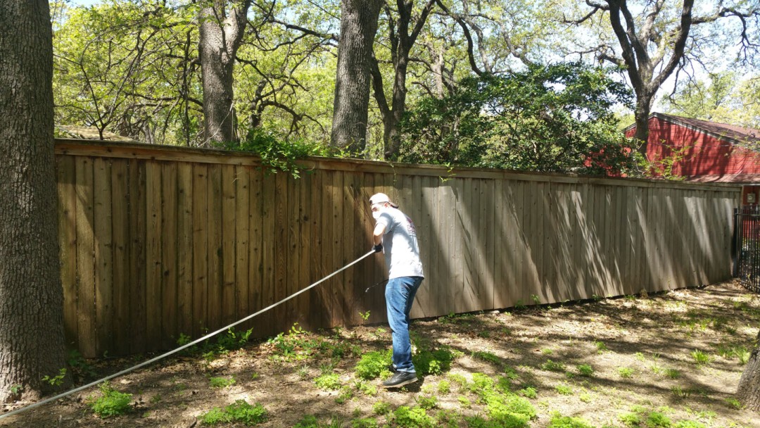 guaranteed fence stain fort worth
